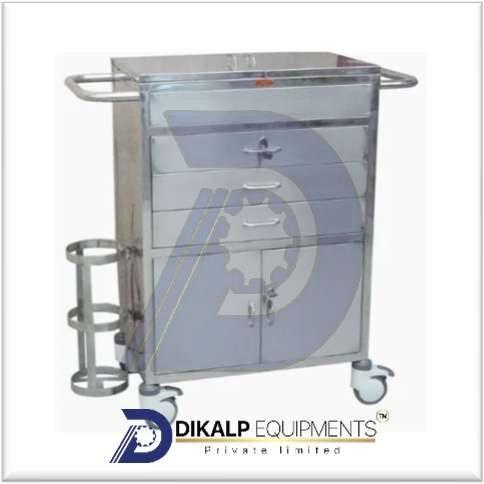 Stainless Steel Emergency Crash Cart