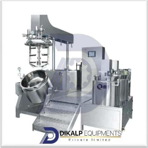 Stainless Steel Vacuum Emulsifying Mixer Machine