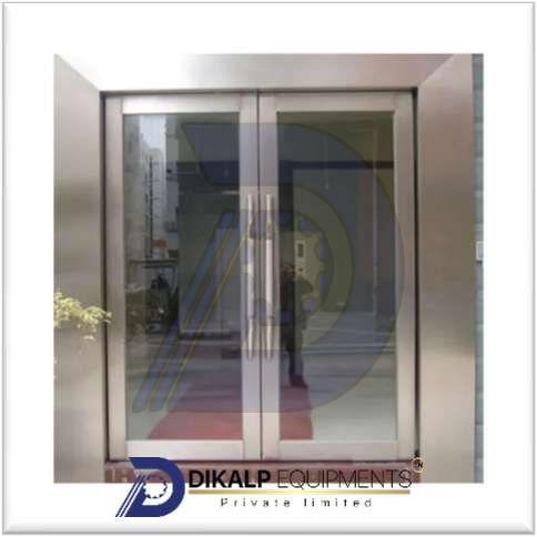 Stainless Steel Glass Door
