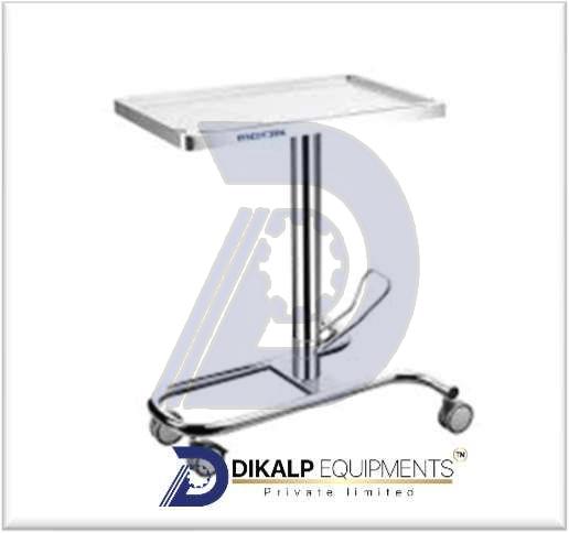 hydraulic mayo table stand trolley
