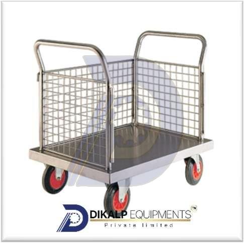 Stainless Steel Industrial Platform Trolley