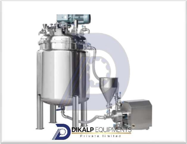 Vacuum Emulsifier Mixer