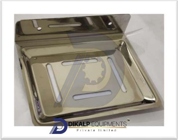 Stainless Steel Rectangular Soap Dish