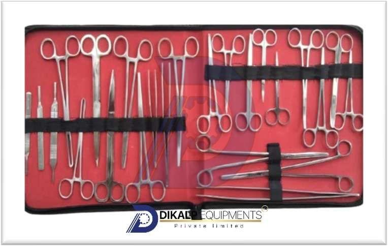 Stainless Steel Veterinary Surgical Instruments Set