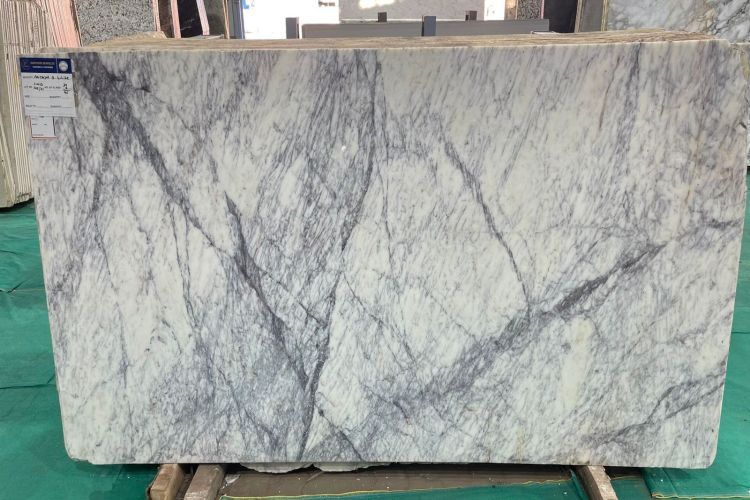 Anlaliya B White Marble Slab