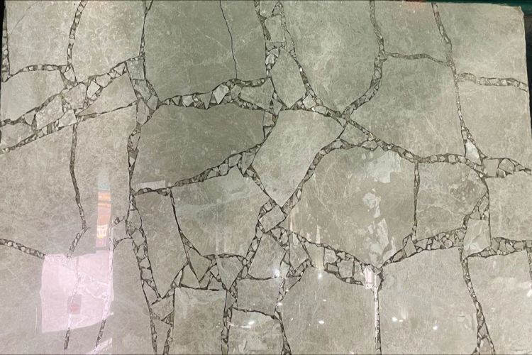 Grey Italian Marble Table Top Without Light