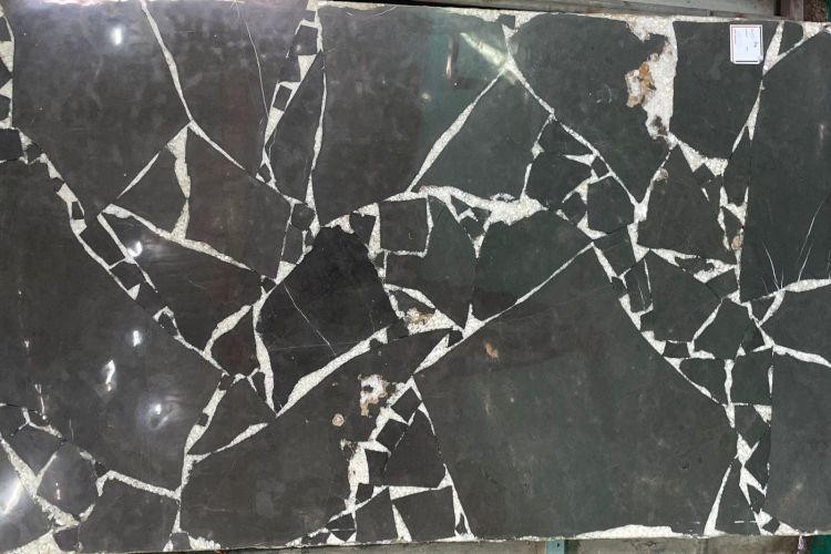 Rectangle Black Marble Table Top without Light