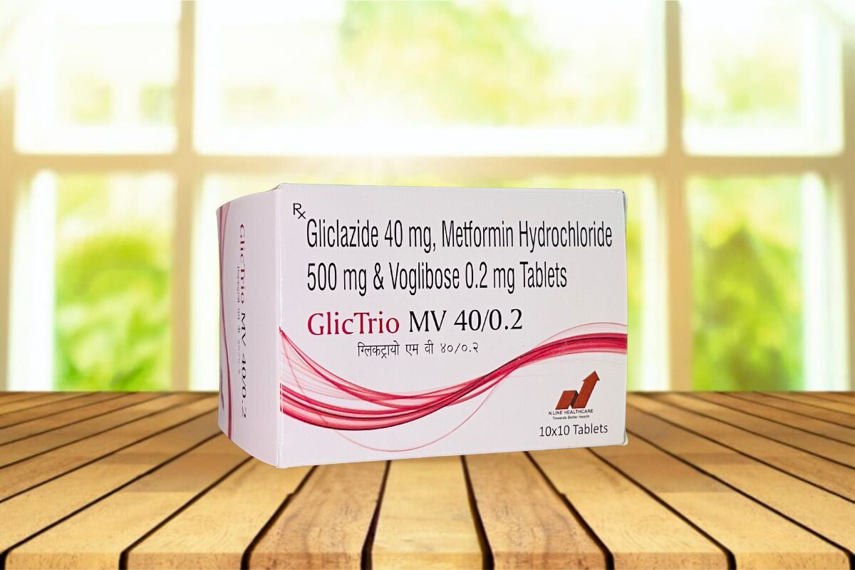 Glictrio MV 40/0.2 Tablets