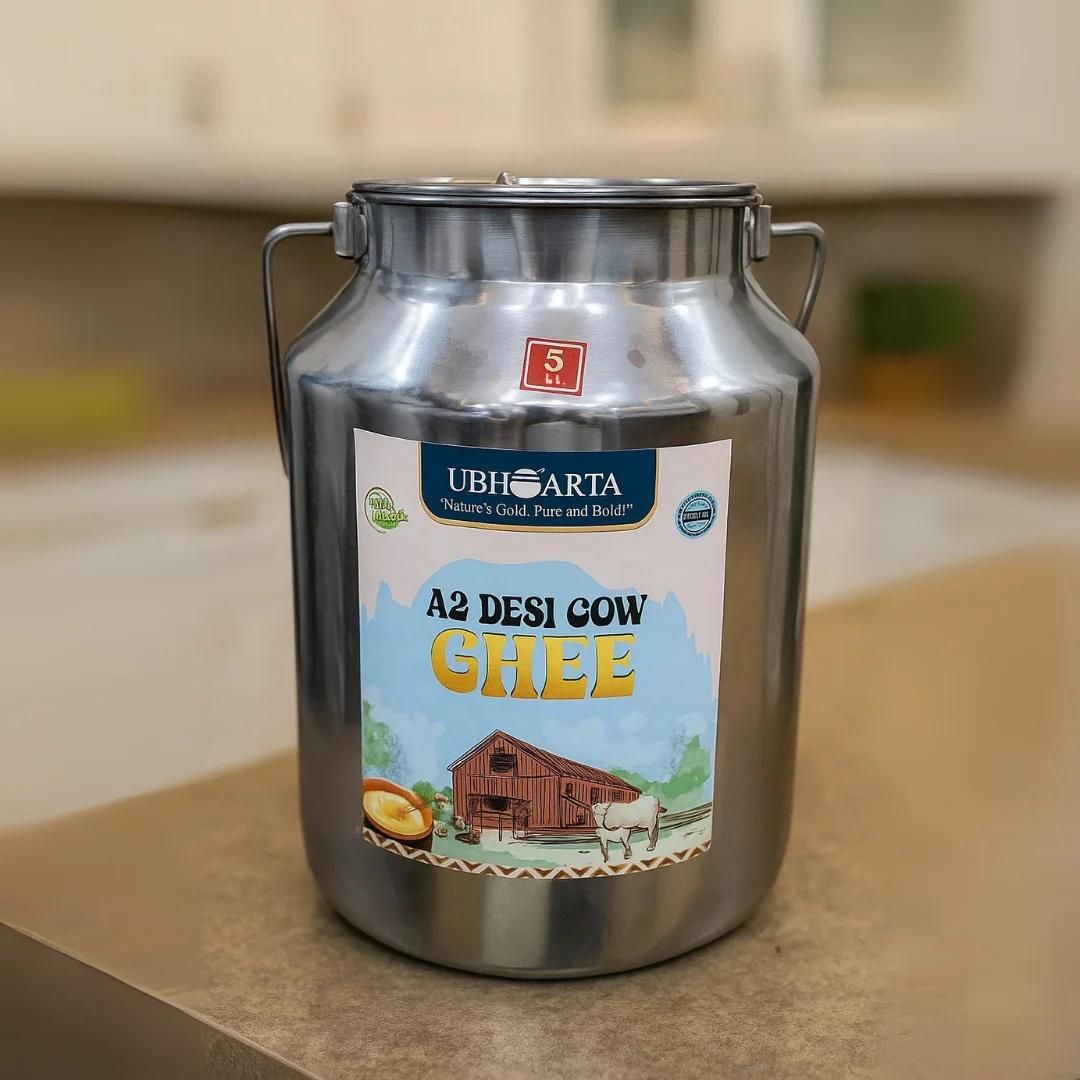 5 Litre A2 Desi Cow Bilona Ghee