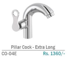 CO-04E Brass Counter Pillar Cock