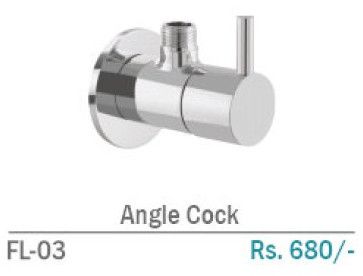 FL-03 Brass Inlet Angle Cock