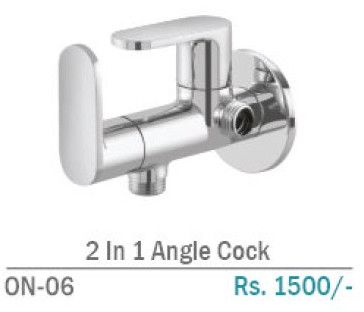 ON-06 2 In 1 Brass Wall Angle Cock