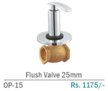 OP-15 Brass Concealed Flush Valve