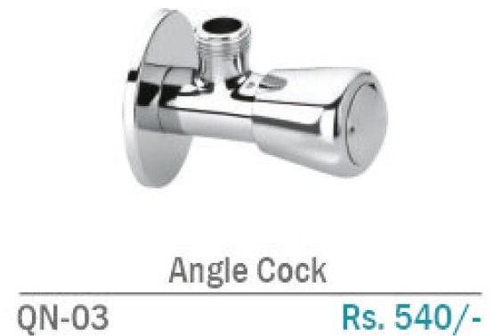 QN-03 Brass Wall Mount Angle Cock