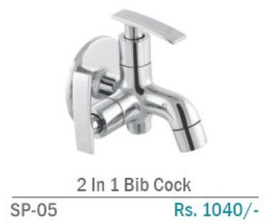 SP-05 2 In 1 Brass Surface Bib Cock