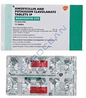 Augmentin  Amoxicillin Potassium Clavulanate Tablet