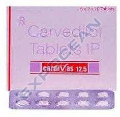 Cardivas Carvedilol Tablet