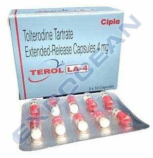 Terol La 4mg Tolterodine Tartrate Capsule
