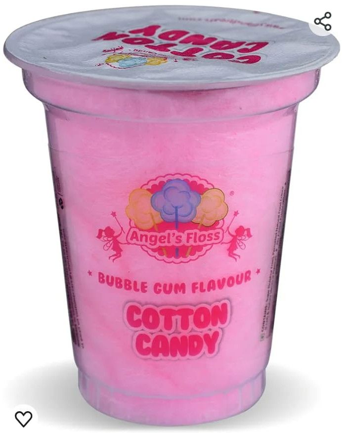 Cotton Candy Plastic Glass
