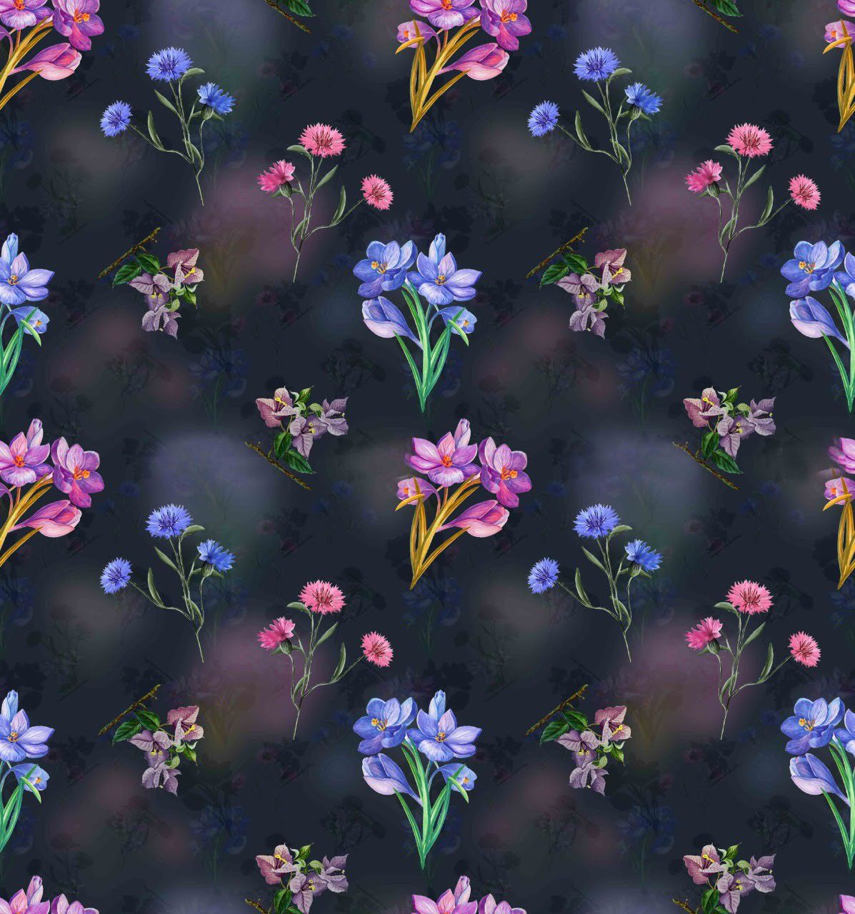 Digital Print Chiffon Fabric