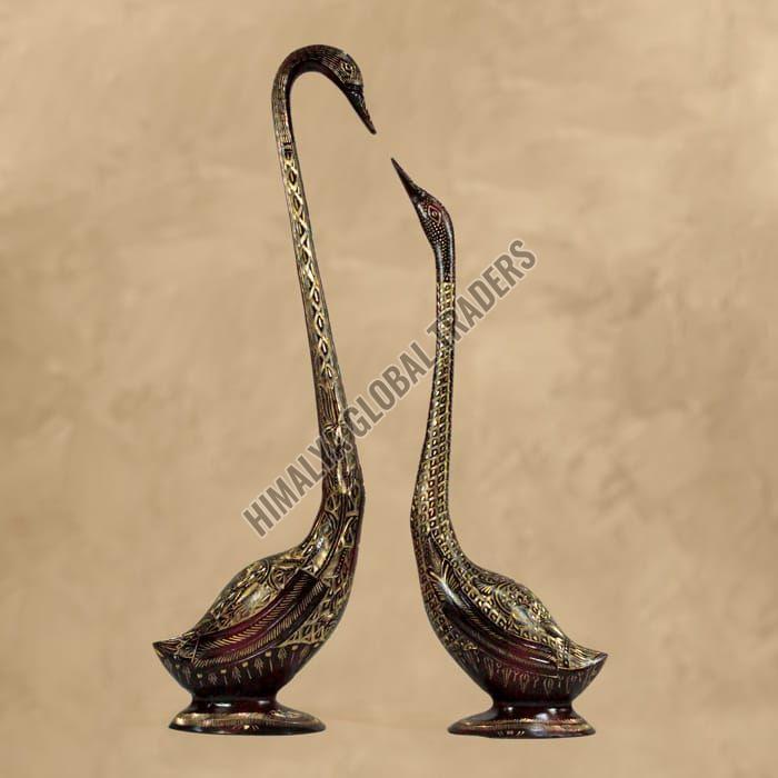 Decorative Swan Pair Showpiece