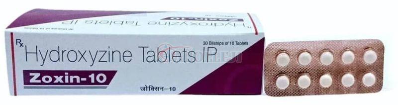 10mg Hydroxyzine Tablets