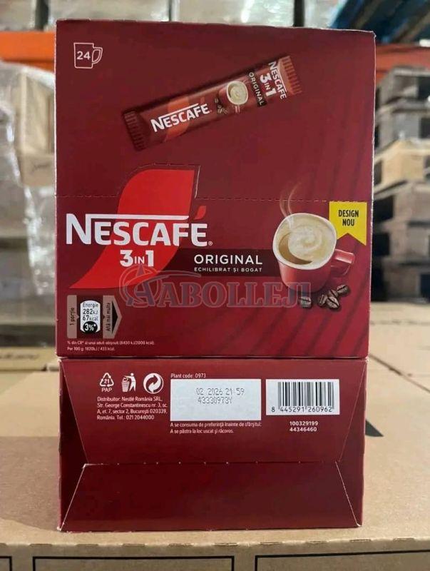 Nescafe 3 in 1 Original Soluble Ground Coffee Granules