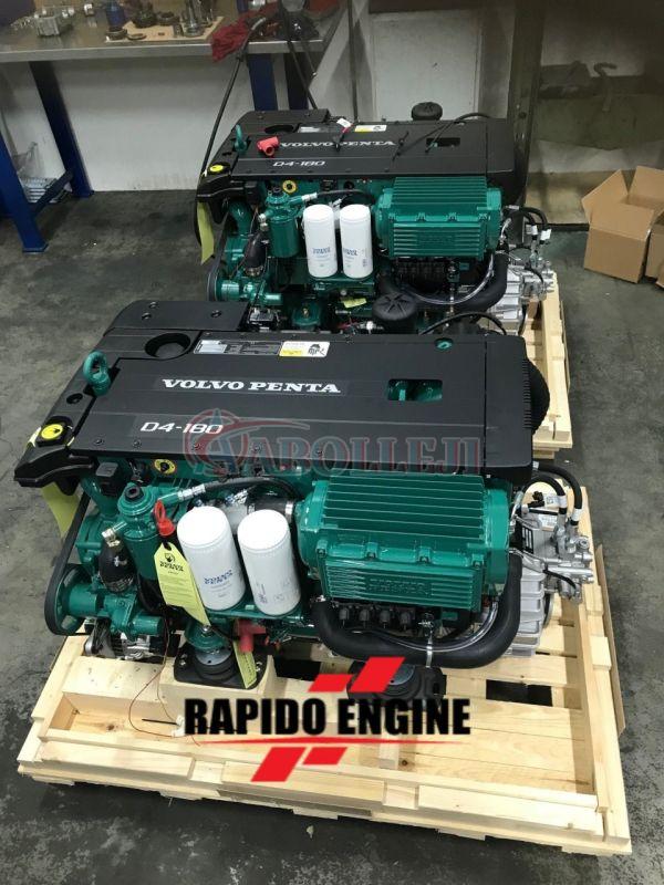 Volvo Penta d4-180 Marine Diesel Engine