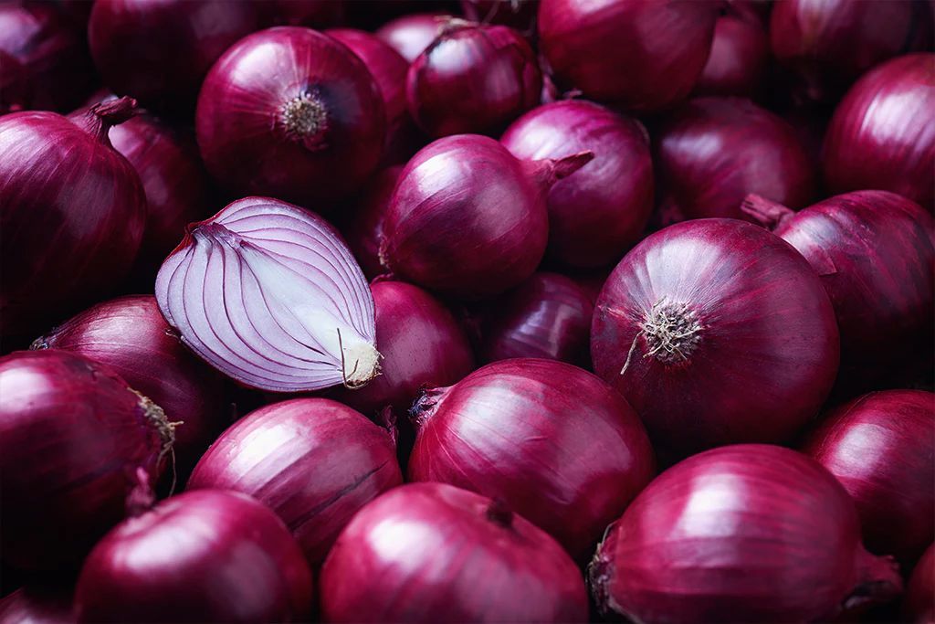 Fresh Organic Red Onion