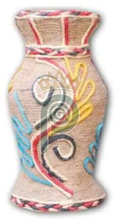 Jute Flower Vase