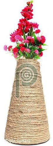 Handicraft Jute Flower Vase