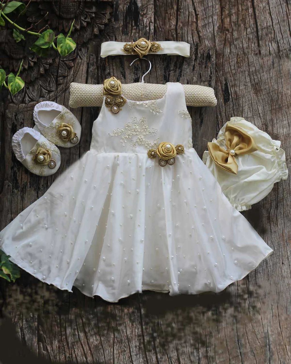 Baby Girl Baptism Set