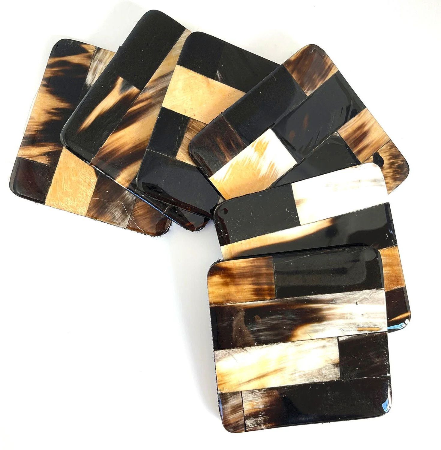Horn Coaster Set