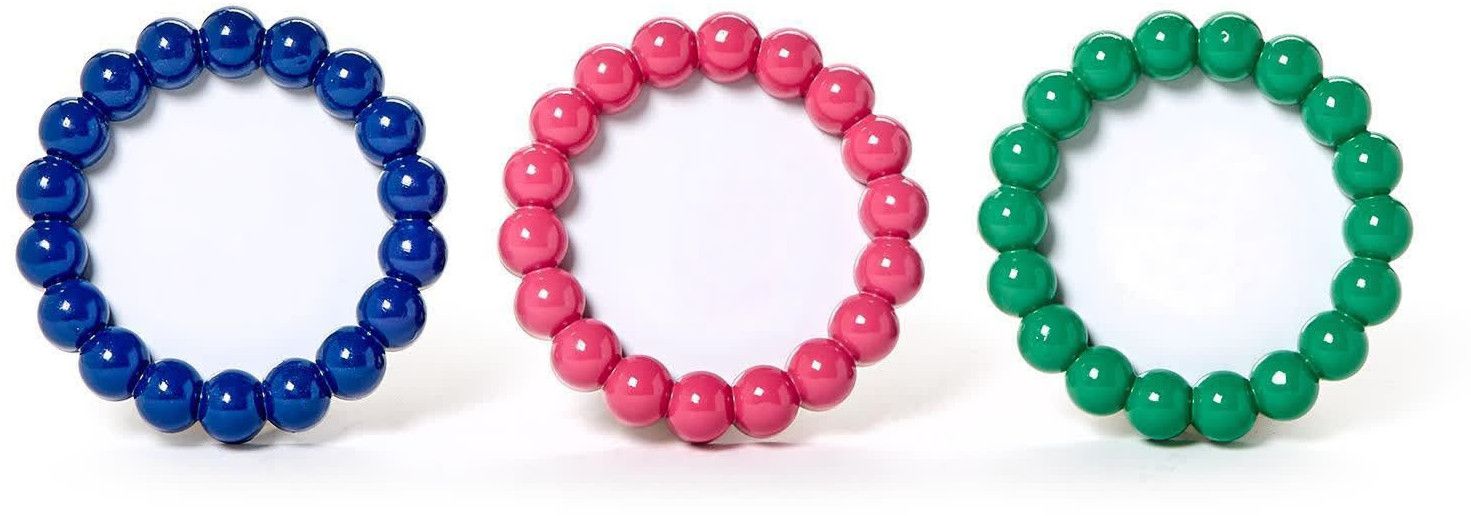 Resin Beaded Ring Photo Frame Set OF 3 Pcs