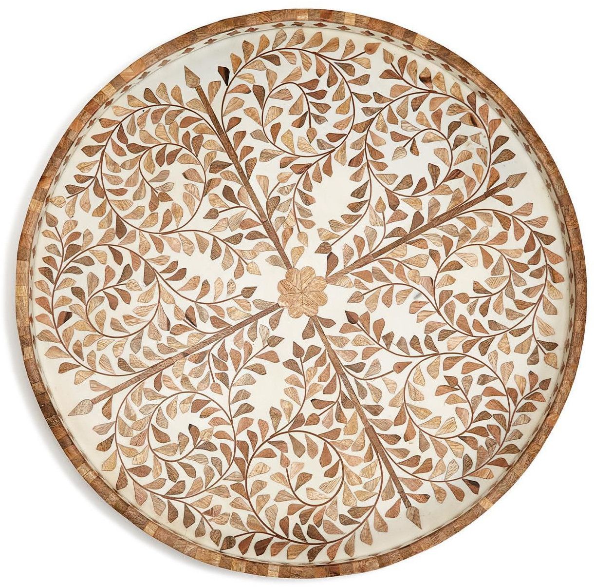 Wood & Resin Crafted Decorative Tray