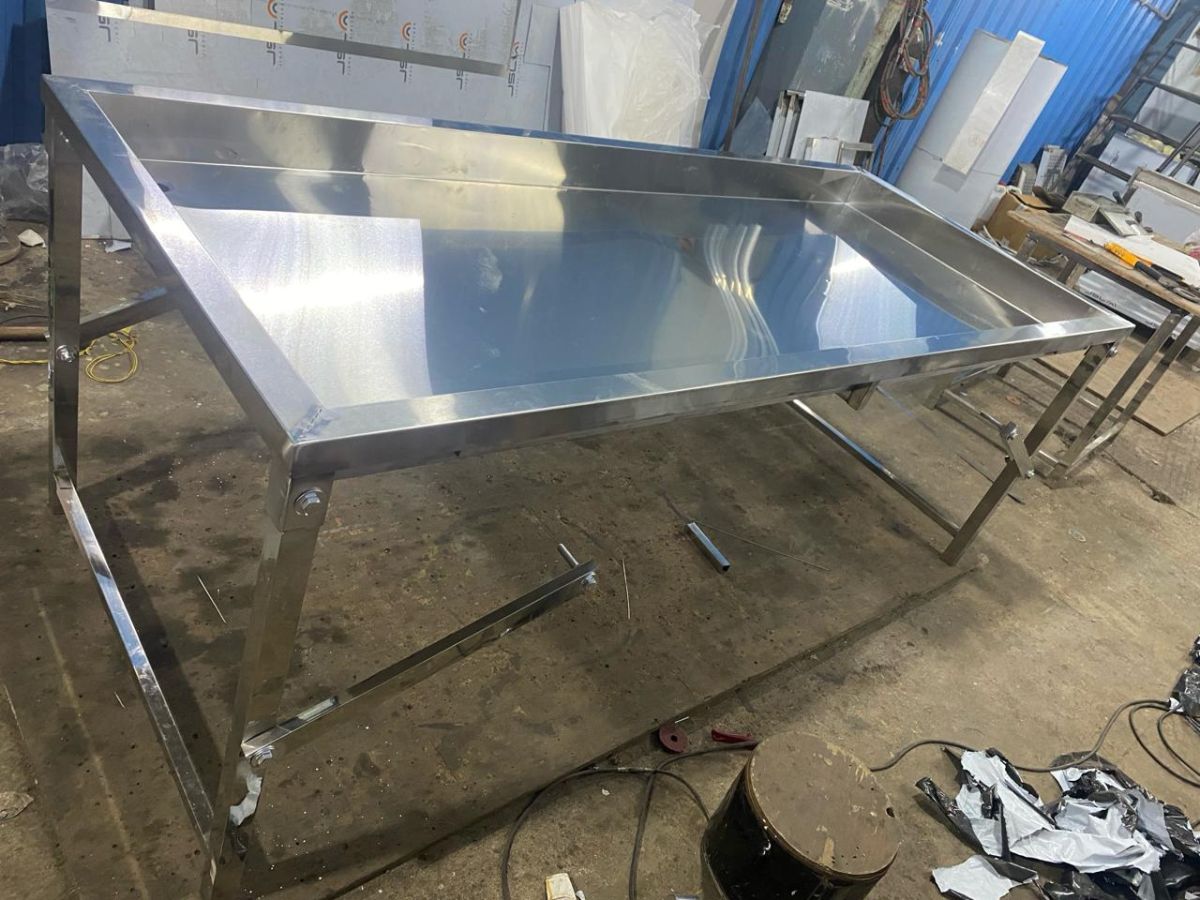 Stainless Steel Gusul Stand