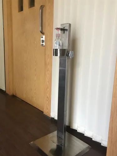 Stainless Steel Sanitizer Dispenser Stand