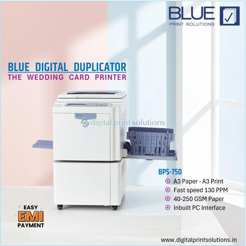 BPS750 Blue Digital Duplicator