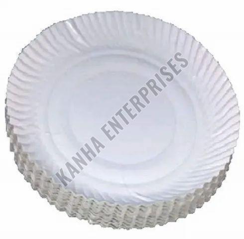 White & Printed Paper Plates