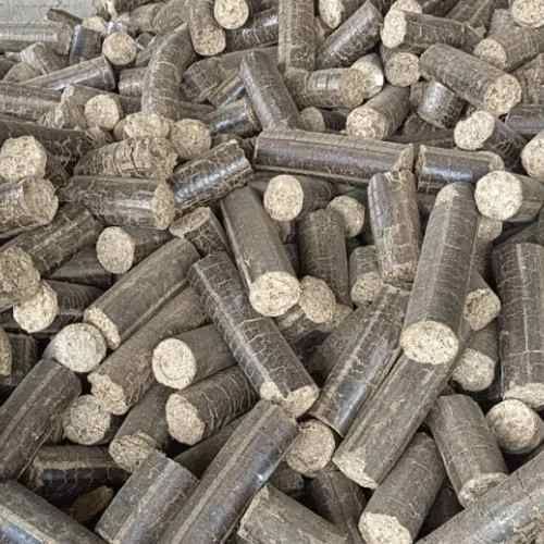 90mm Groundnut Shell Briquettes