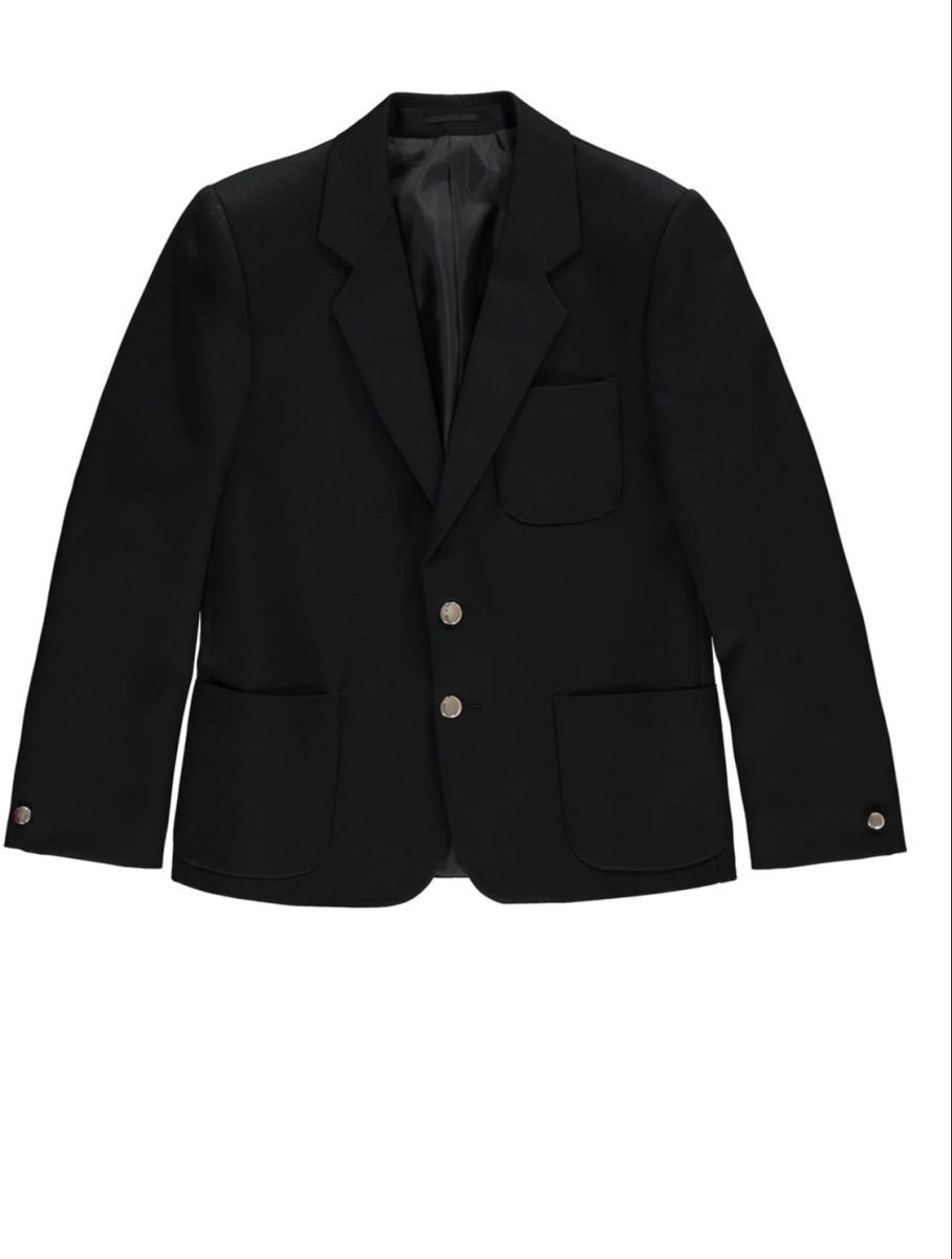 Black School Blazer Coat