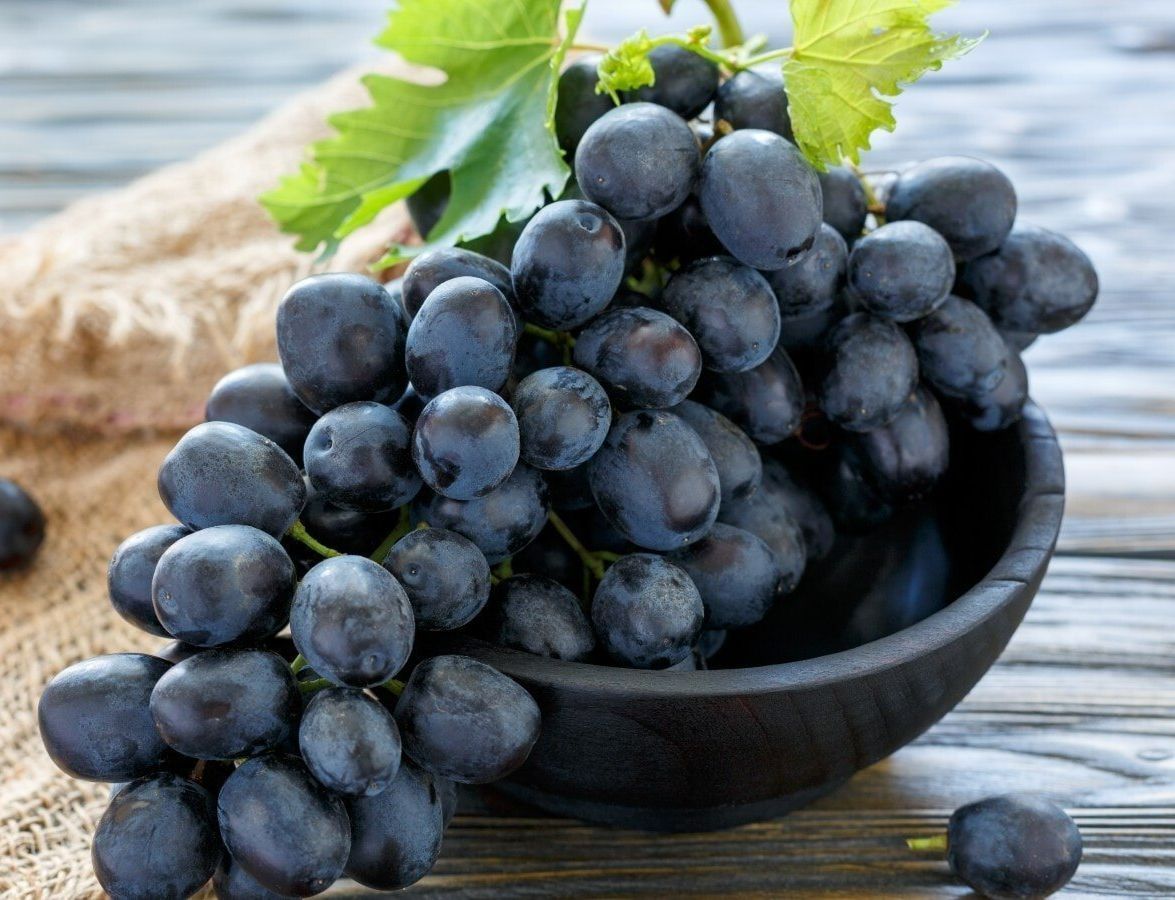 Fresh Black Grapes