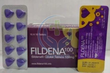 Fildena Sildenafil Citrate 100mg Tablets