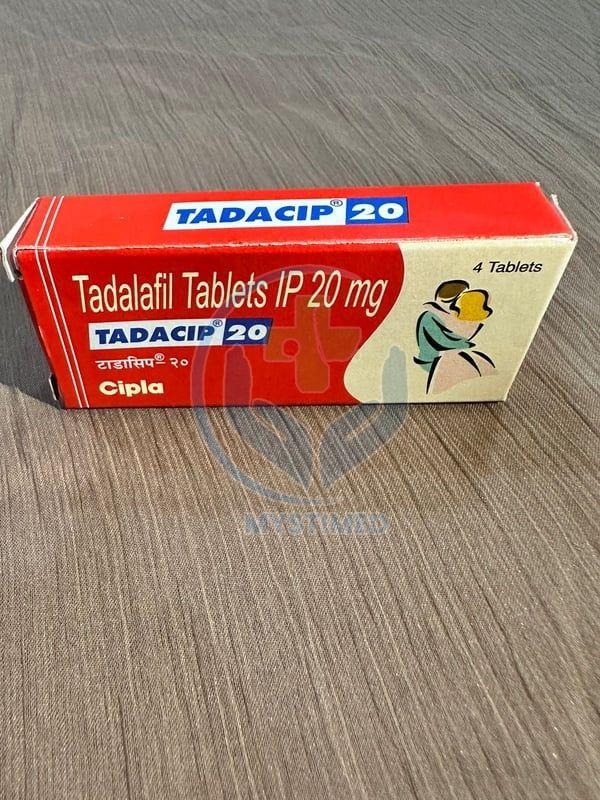 Tadacip Tadalafil 20mg Tablets