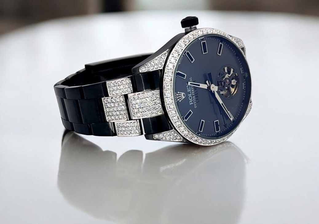 Classic Moissanite Diamond Watch