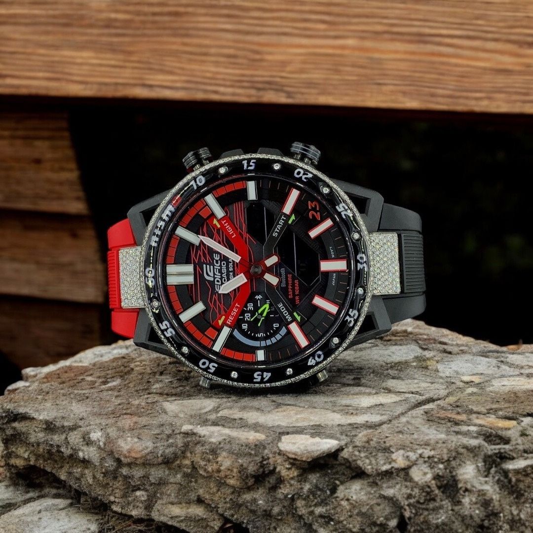 Professional Grade Vvs Moissanite Diamond Watch