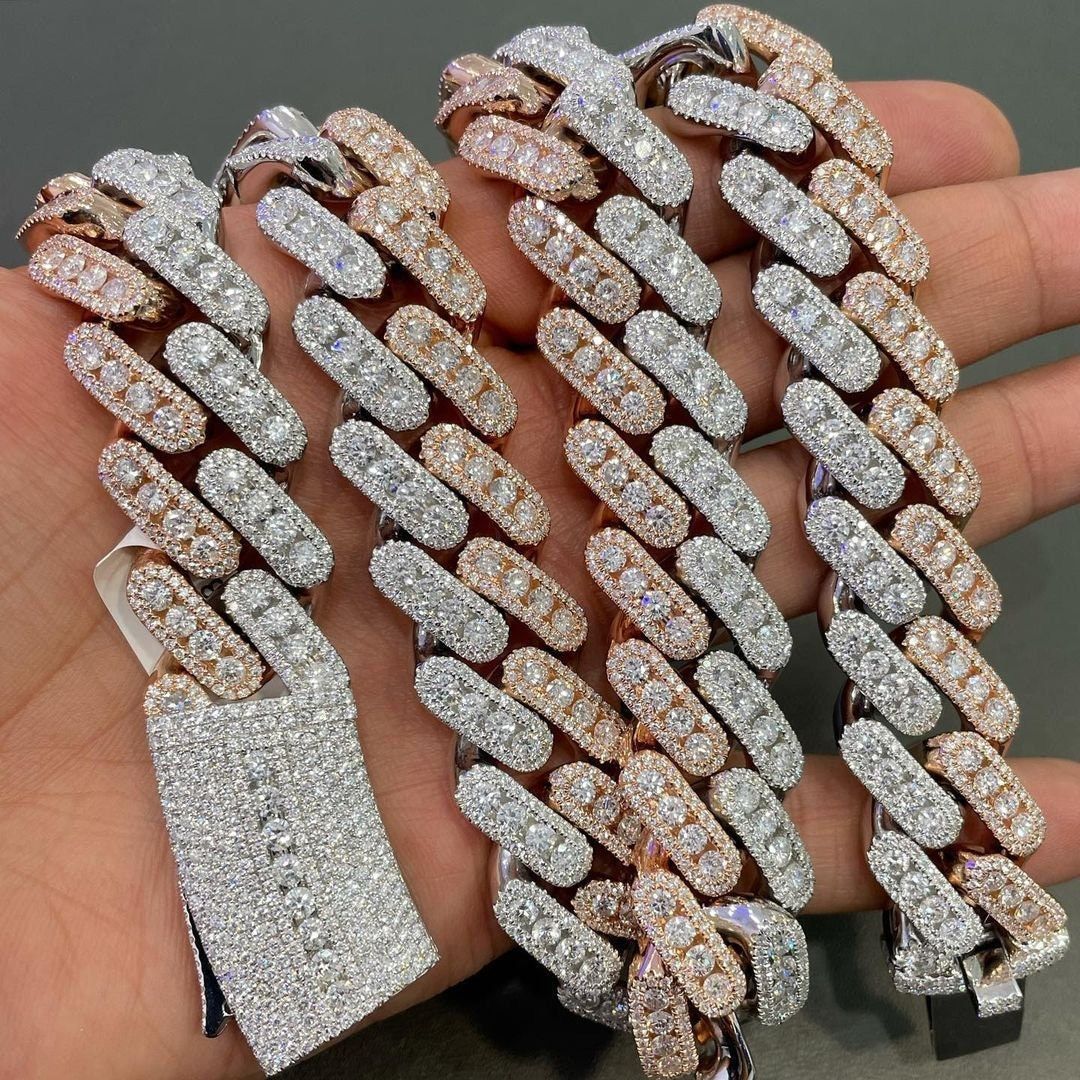 Sterling Silver Hip Hop Cuban Chain