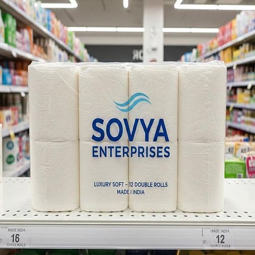 Soft Luxury Virgin Toilet Paper Rolls