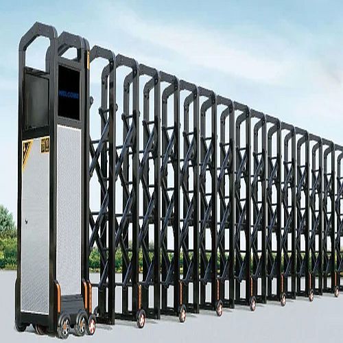 Color Coated Retractable Gates