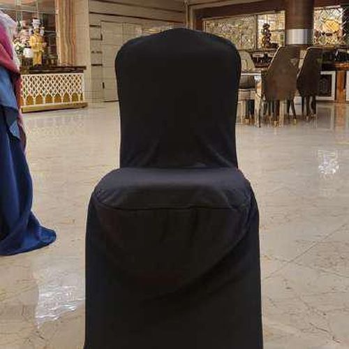 Black Chair Cover